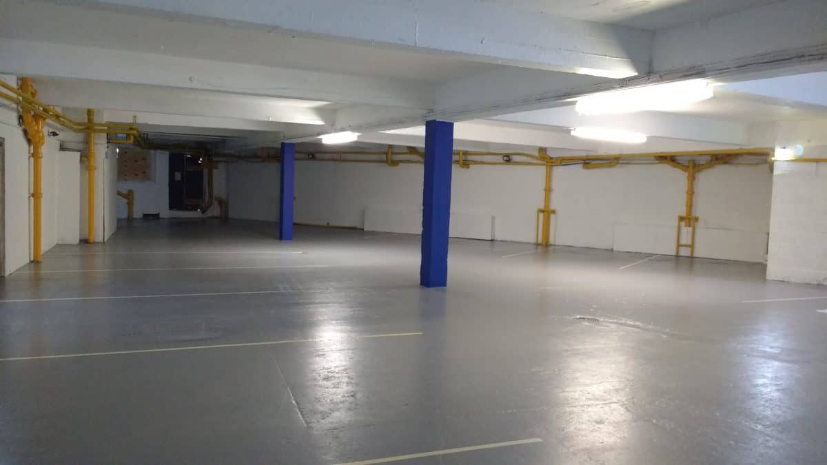 New car park surface