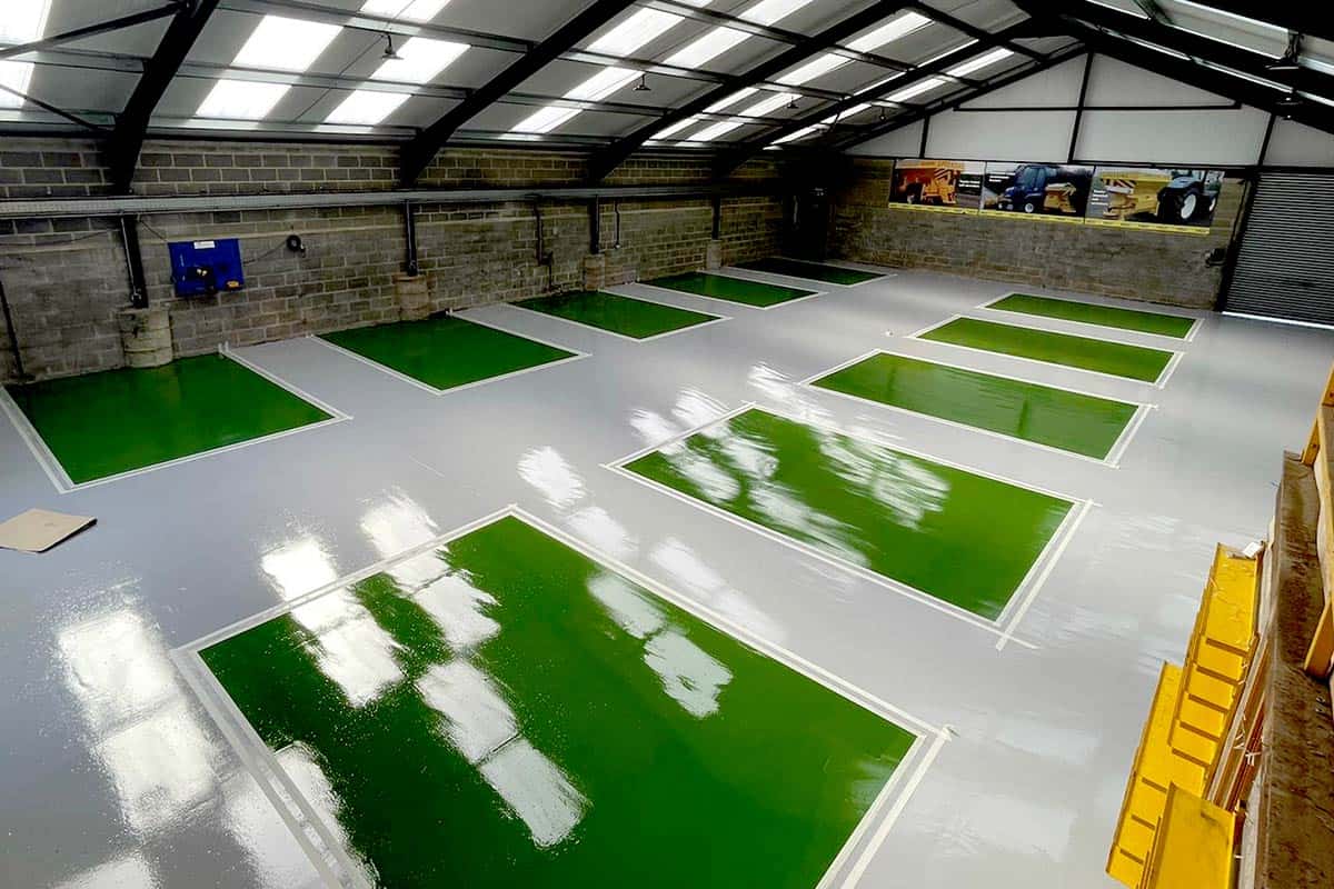 New manufacturing flooring space for Vale Engineering